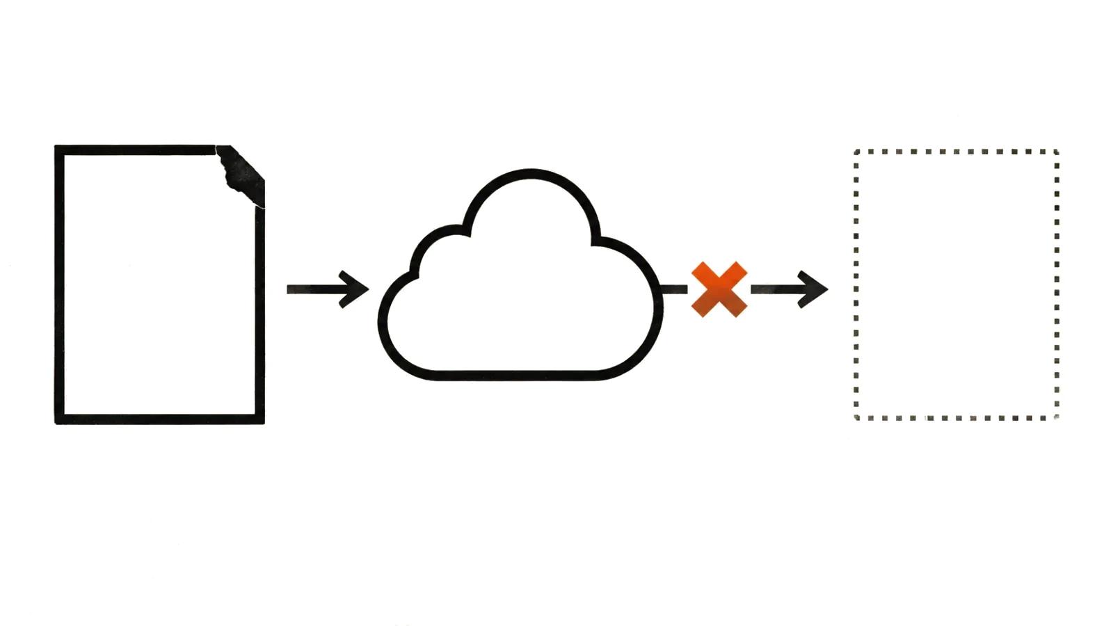 A provenance mark fades away when a file is re-encoded