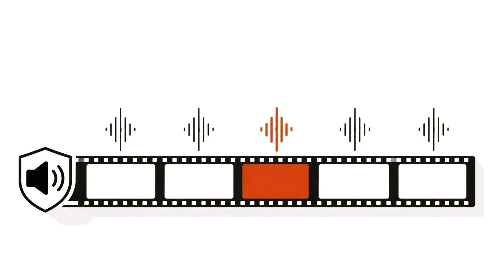 Mirelo SFX 2.0: a soundscape is built from finished video while the dialogue stays untouched